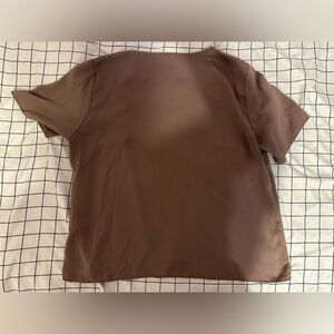 Dynamite Taupe Blouse